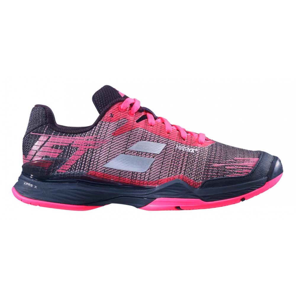 Babolat Women's Jet Mach II Clay Court Tennis Shoe (Pink/Black)