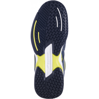 33S23478-3027 Babolat Junior Boys Propulse All Court Tennis Shoe (Grey/Aero)