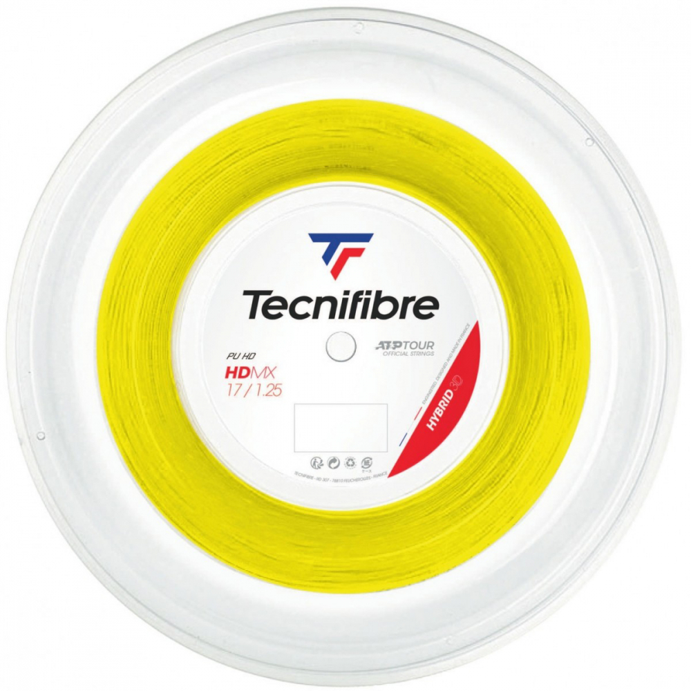 Tecnifibre HDMX Yellow 15Lg Tennis String (Reel)