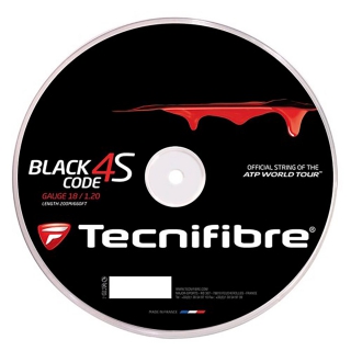 Tecnifibre Black Code 4S 18g Tennis String (Reel)