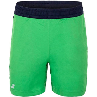 3BTA061-8000 Babolat Boys' Play Tennis Shorts (Poison Green)