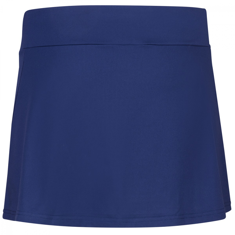 3GP1081-4000 Babolat Girl's Play Tennis Skirt with built in Shorties (Estate Blue) - Back