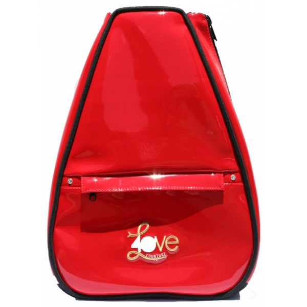 40 Love Courture Red Faux Elizabeth Tennis Backpack - Do It Tennis