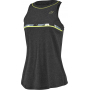 4WS23072Y-2003 Babolat Women's Aero Cotton Tennis Training Tank Top (Black Heather)