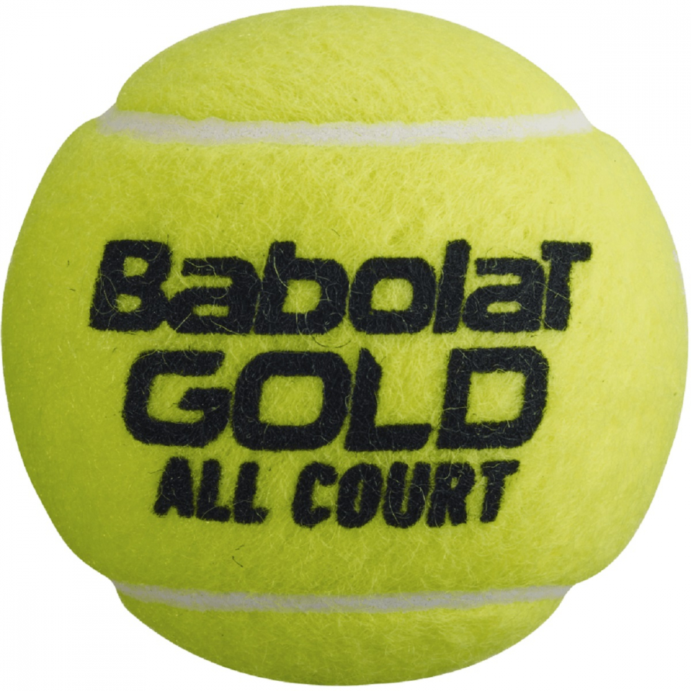 501091-CAN Babolat Gold All Court Tennis Balls - Can (3 Balls)
