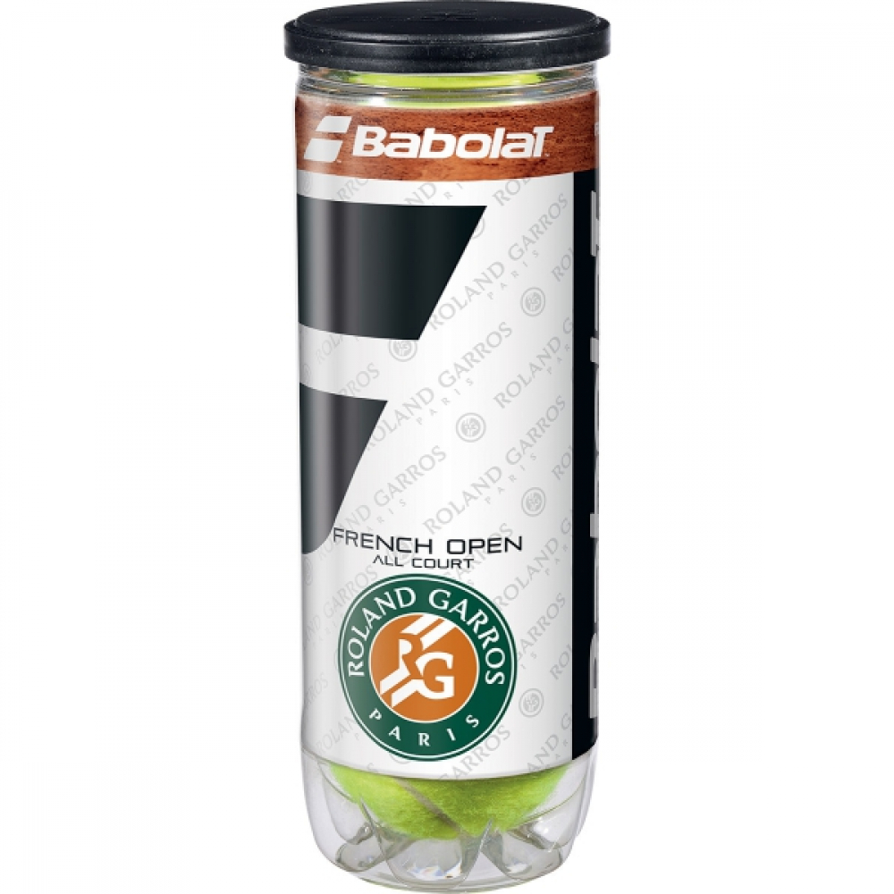 Babolat French Open All Court Tennis Balls (Case)
