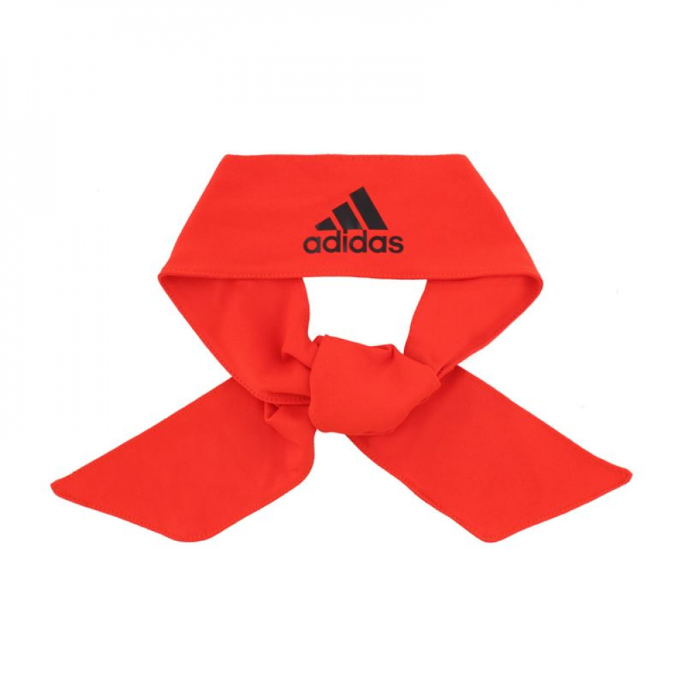 Adidas Alphaskin Tie Headband (Red/Black)