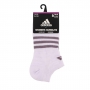 Adidas Women's Superlite No Show Socks (6-Pair), Purple Tint - White Space Dye/Legacy Purple White