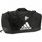 Adidas Defender IV Medium Duffel Bag (Black/White) -