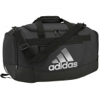 Adidas Defender IV Small Duffel Bag (Black/Silver Metallic) -