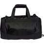 5151742 Adidas Defender IV Small Duffel Bag (Black/Silver Metallic)