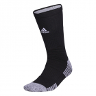 Adidas Men’s 5 Star Cushioned Crew Tennis Socks (Black/White) -