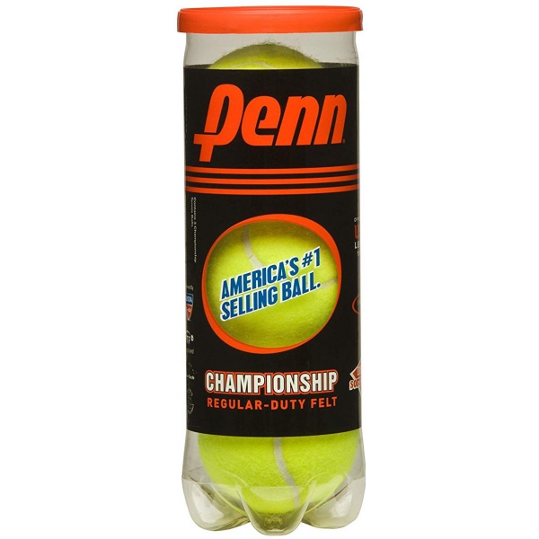 Penn Championship Regular Duty Tennis Ball Can (3 Balls)