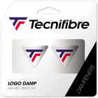 Tecnifibre TF Tricolor Logo Vibration Dampener 2pk (Red/White/Blue) -