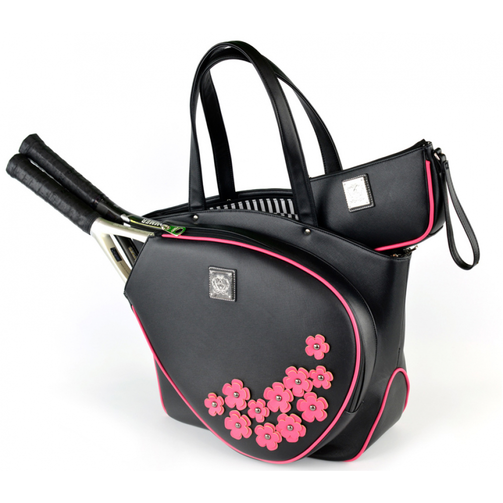  Court Couture Cassanova Sakura Pink Tennis Bag, Pickleball Bag  : Sports & Outdoors