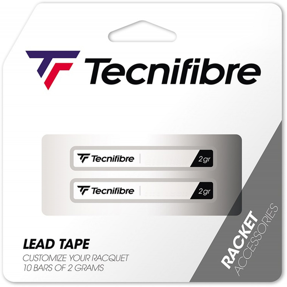 54ATPBALAN Tecnifibre Tennis Racquet Lead Tape Balancer (10 Pre-Cut Bars)