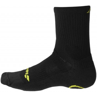5MA1322-2036 Babolat Aero Men's Pro 360 Tennis Socks (Black/Aero)