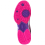 5PM00599-149 Fila Women's Volley Zone Pickleball Shoes (White/Pink Glo/Electric Purple) - Sole