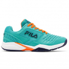Fila Women’s Axilus 2 Energized Tennis Shoes (Ceramic/Vibrant Orange/Maritime Blue) -