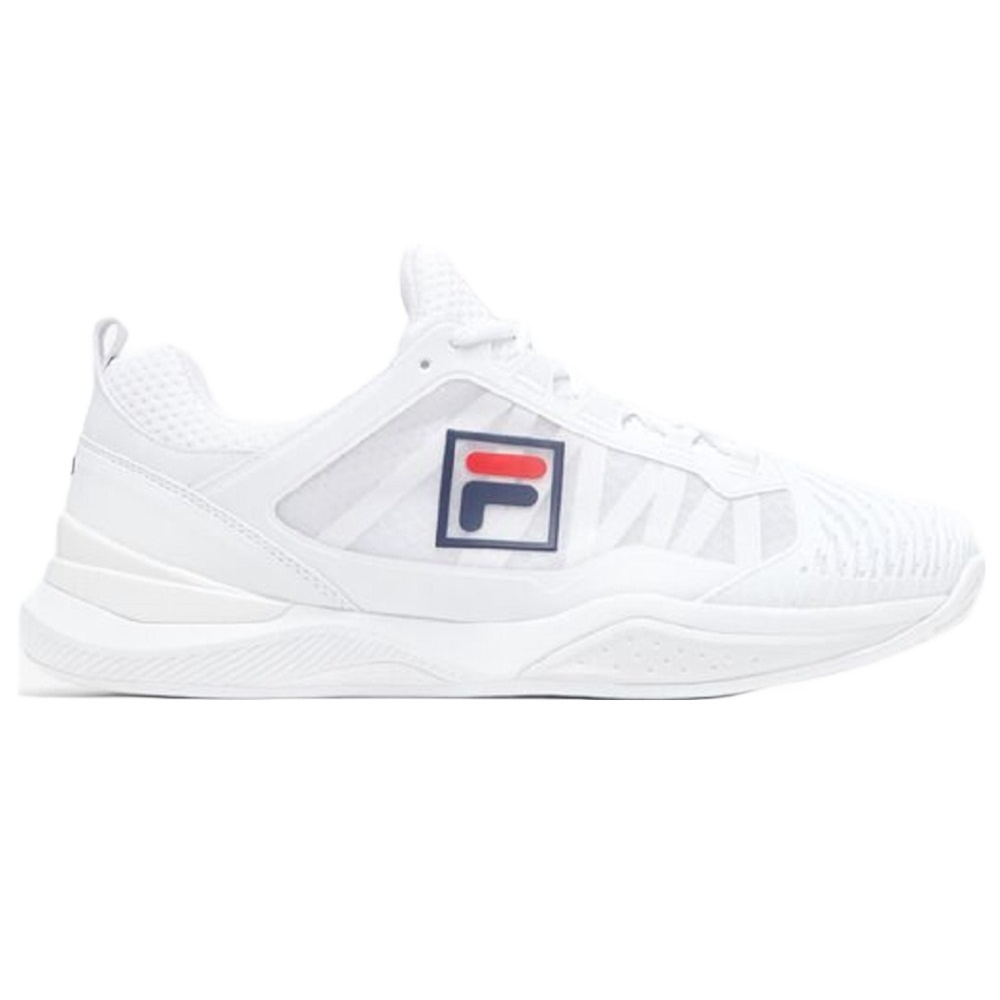 5TM01779-100 Fila Women's Speedserve Energized Tennis Shoes (White/White/White) Right