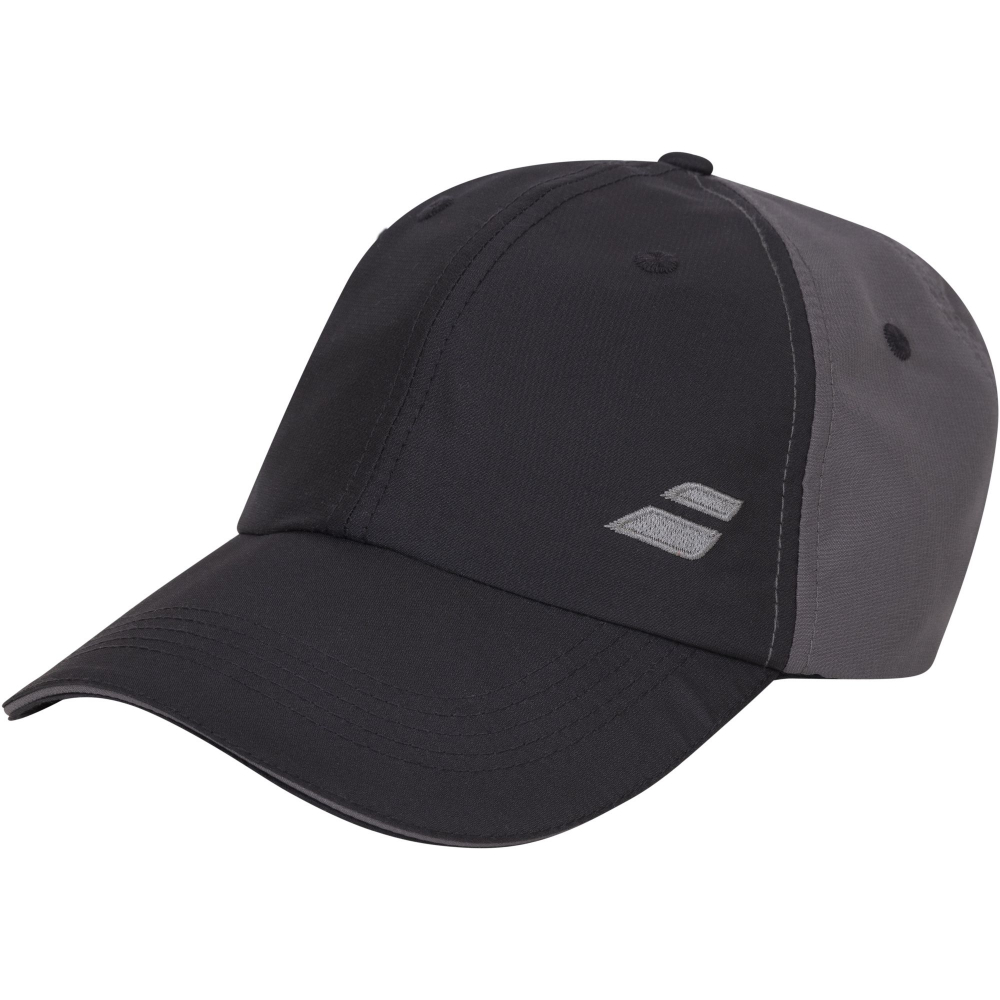 5UA1221-2000 Babolat Basic Logo Tennis Hat (Black)