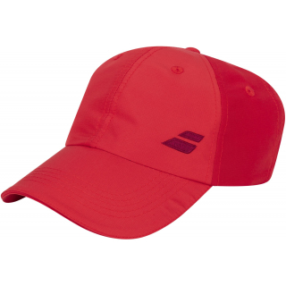 5UA1221-5027 Babolat Basic Logo Tennis Hat (Tomato Red)