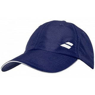 5US18221-4018 Babolat Basic Logo Tennis Cap (Dress Blue)