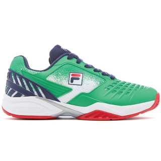 Fila Women's Axilus 2 Energized Limited Edition US Open Tennis Shoes (Green/Red/White/Blue)