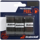 Babolat Pro Response Tennis Racquet Overgrip 3-Pack (Black) -