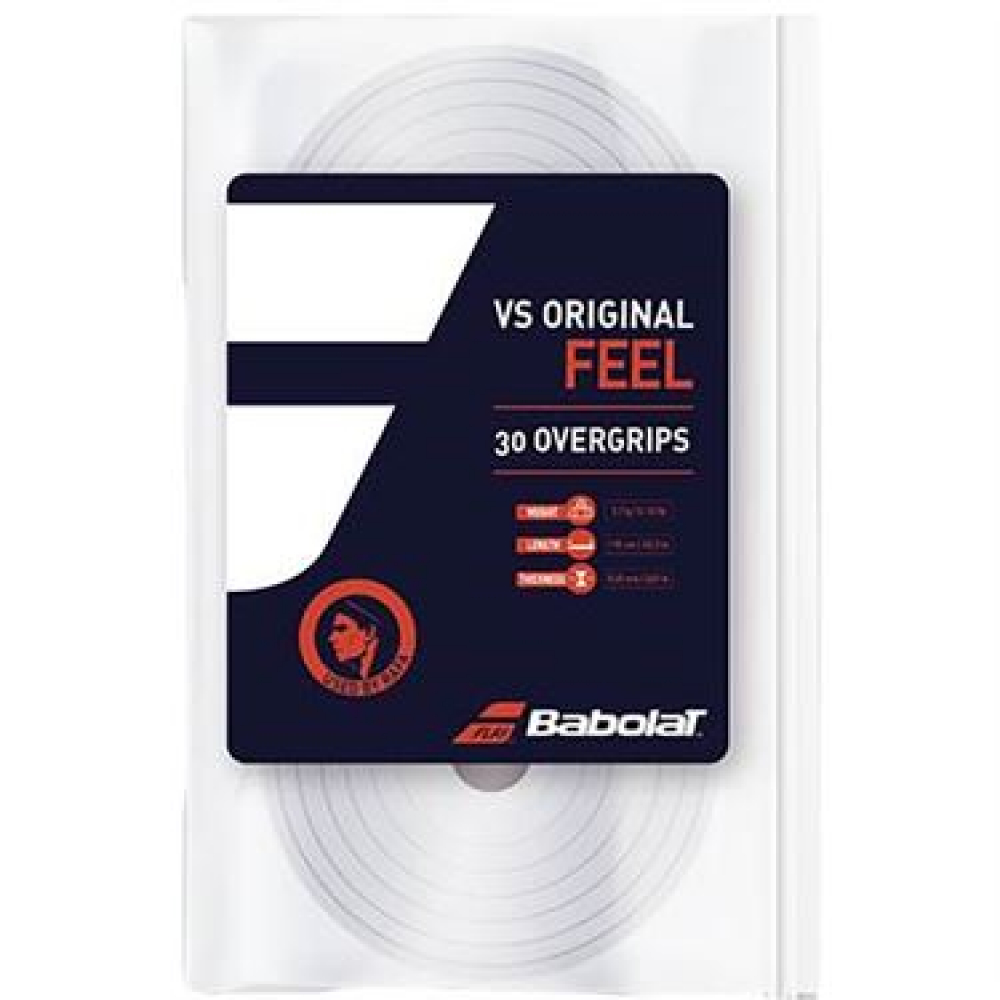 Babolat Vs Original X 30 White Tennis Racquet Overgrip