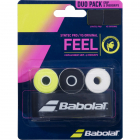 Babolat Syntec Pro + VS Original Tennis Racquet Overgrip 3-Pack (Yellow/Black/White) -