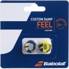 Babolat Custom Damp Feel Vibration Dampener x2 (Black/Yellow) -