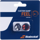 Babolat Custom Damp Feel Vibration Dampener x2 (Black/Red) -