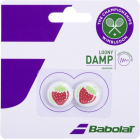 Babolat Wimbledon Loony Damp Strawberry Vibration Dampener x2 -