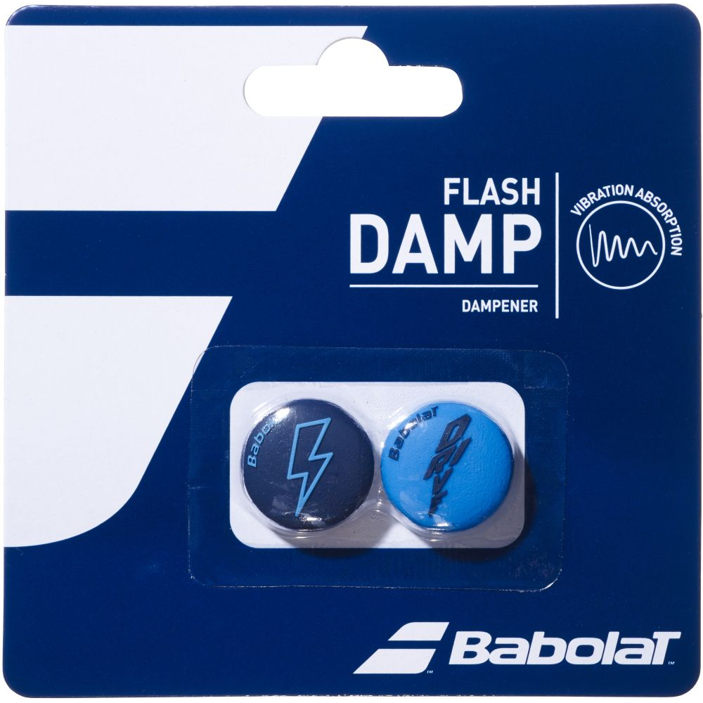 700117-136 Babolat Pure Drive Flash Damp Vibration Dampener x2 (Blue)