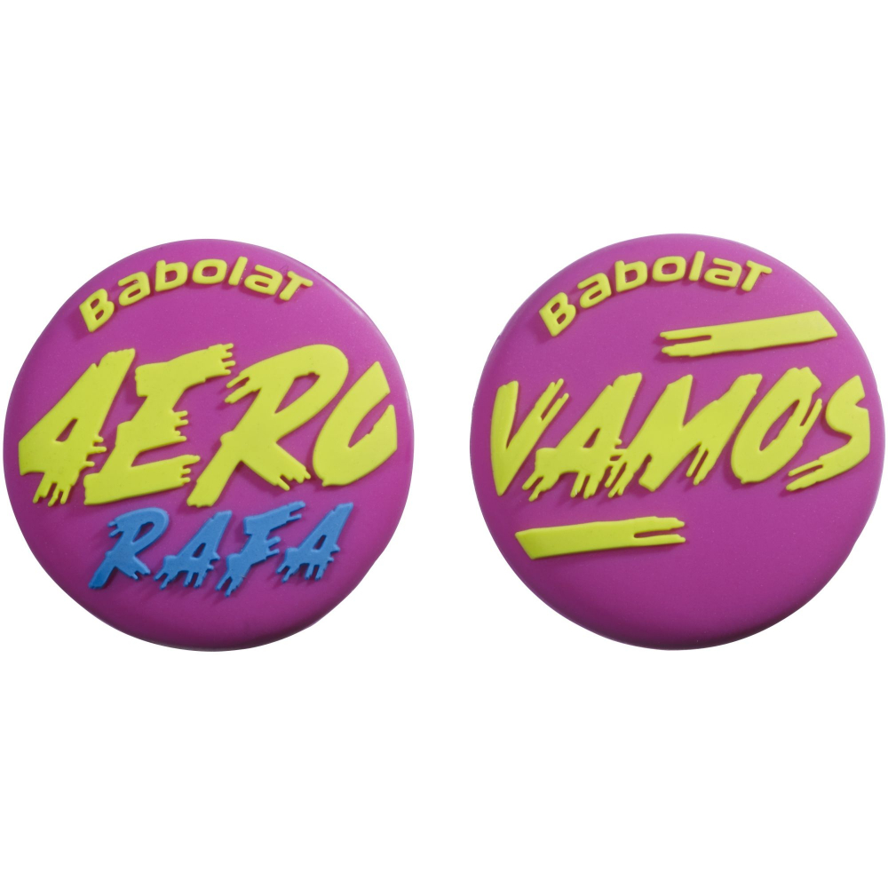 700123 Babolat Vamos Rafa Dampener x2 (Pink/Yellow)