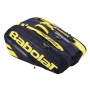 Babolat Pure Aero Racquet Holder x12 (Yellow/Black)