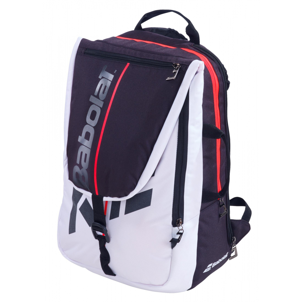 Babolat Pure Strike 3rd Gen Tennis Backpack (White/Red)