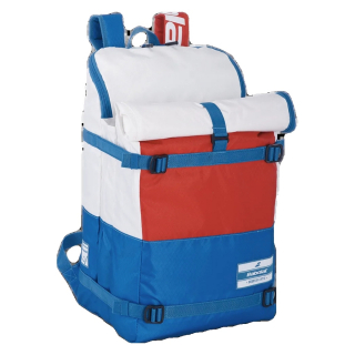 753090-203 Babolat EVO 3 + 3 Tennis Backpack (White/Blue/Red)