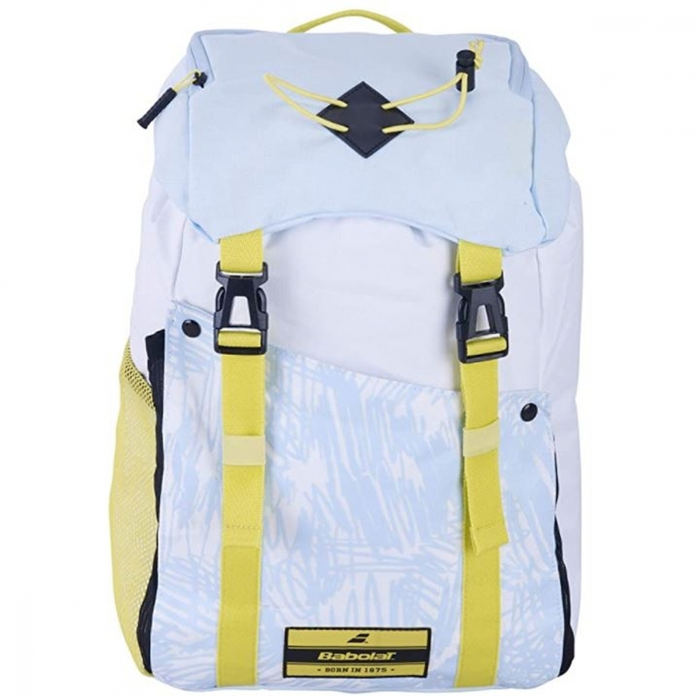 753093-153MY Babolat 2021 Classic Club Junior Tennis Backpacks (White/Blue)