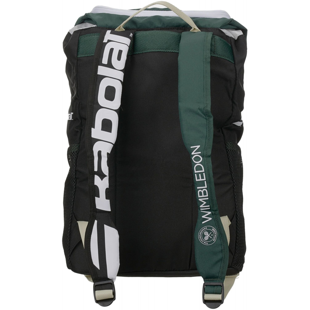 753099-166MY Babolat Club AXS Wimbledon Tennis Backpack (Black/Green)