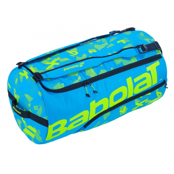 Babolat XLarge Tennis Duffel Bag (Blue/Acid Green)
