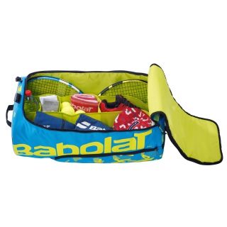 Babolat X-Large Tennis Duffel Bag (Blue/Acid Green)