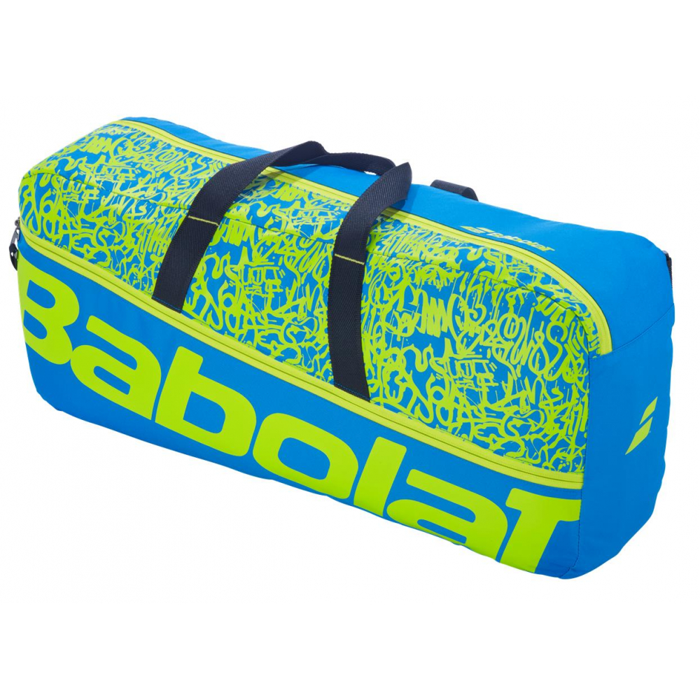 Babolat Classic Medium Tennis Duffel Bag (Blue Acid/Green)