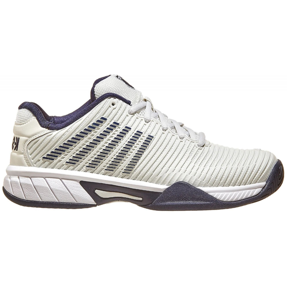 86613-090 K-Swiss Junior Hypercourt Express 2 Tennis Shoes (Vapor Gray/White/Peacoat)