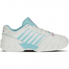 K-Swiss Juniors Bigshot Light 4 Tennis Shoes (White/Blue/Lilac) -