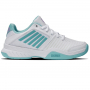 95443-117 K-Swiss Women's Court Express Tennis Shoes (White/Angel Blue/Sheer Lilac) - Right