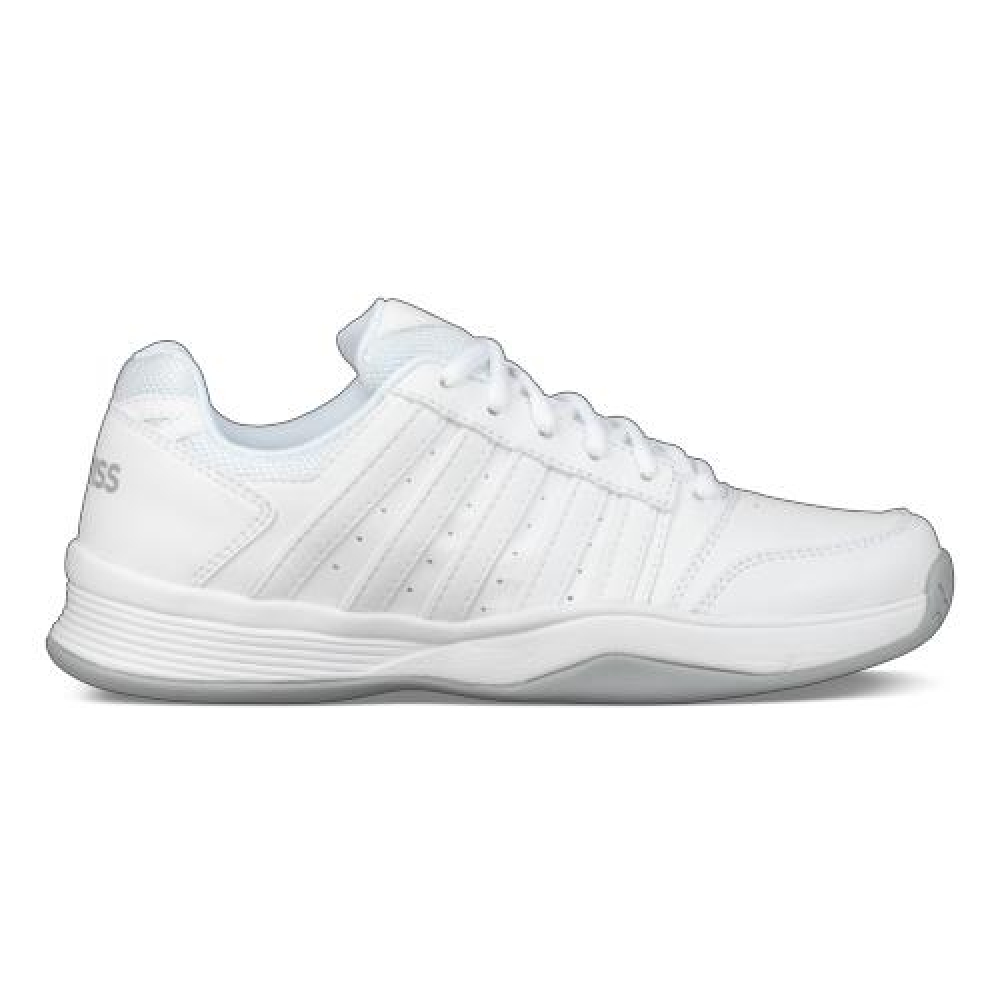 K-Swiss Women's Court Smash Tennis Shoes (White/Highrise)
