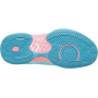 96563-436 K-Swiss Women's Express Light Pickleball Shoes (Aruba Blue/Maul Blue/Soft Neon Pink)