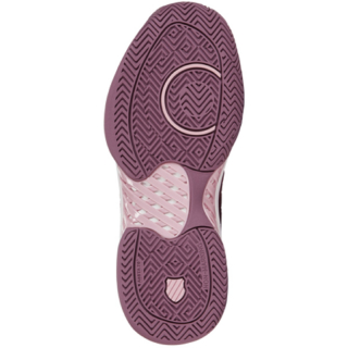 96613-641 K-Swiss Women's Hypercourt Express 2 Tennis Shoes (Pink/Grape Nectar/Orchid Haze) - Sole